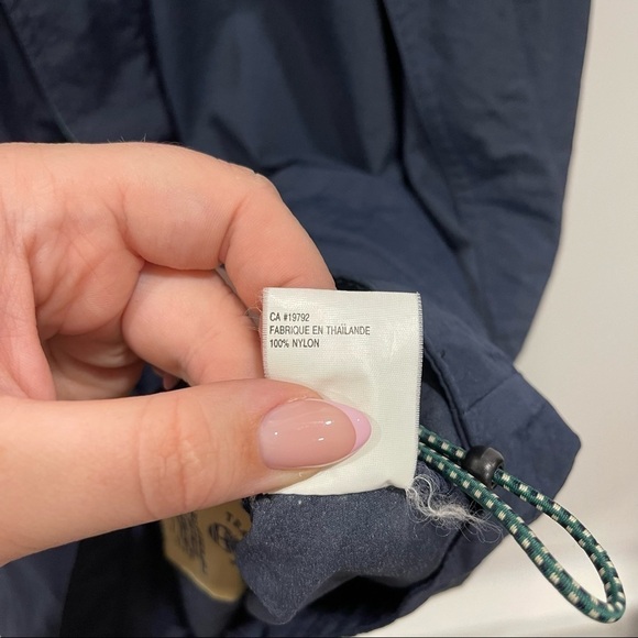 Timberland 1996 Rugged Vintage Blue Jacket Hooded Large - Picture 6 of 8